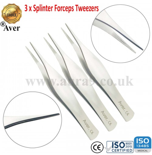 Root Splinter Extraction Tweezers Forceps